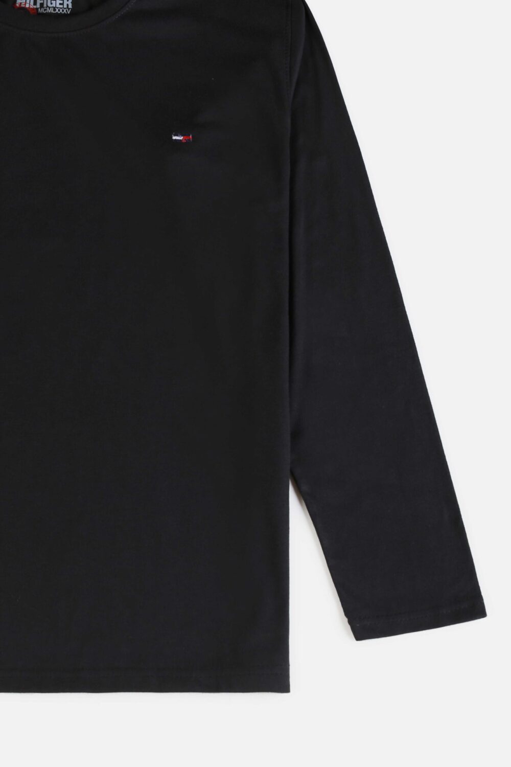 Tommy Cotton Full T Shirt – Black