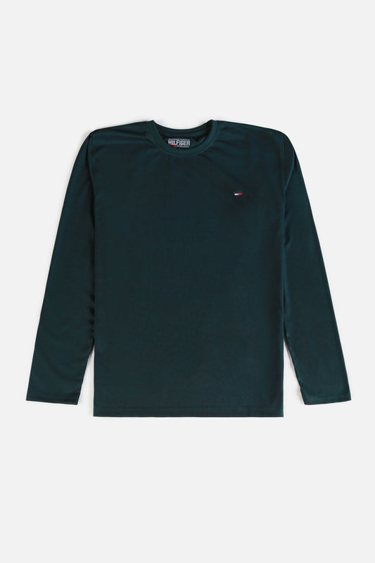 Tommy Cotton Full T Shirt – Green