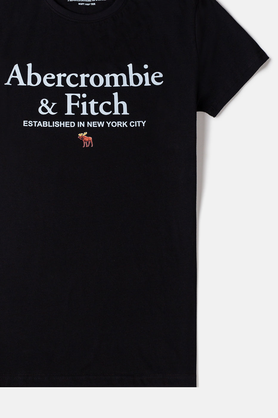 A&B Imported Premium Print T Shirt - Black