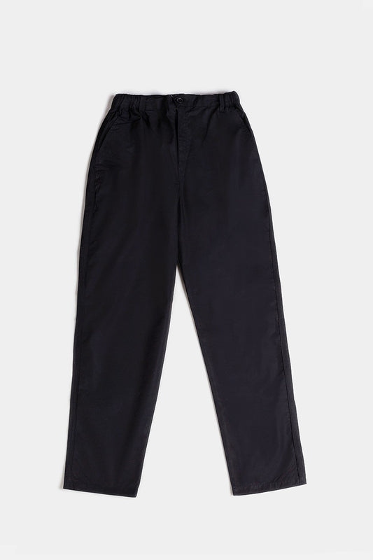 ZR Premium Straight Cotton Pant - Black