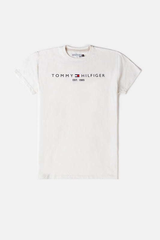 TM Imported Premium Print T Shirt - White