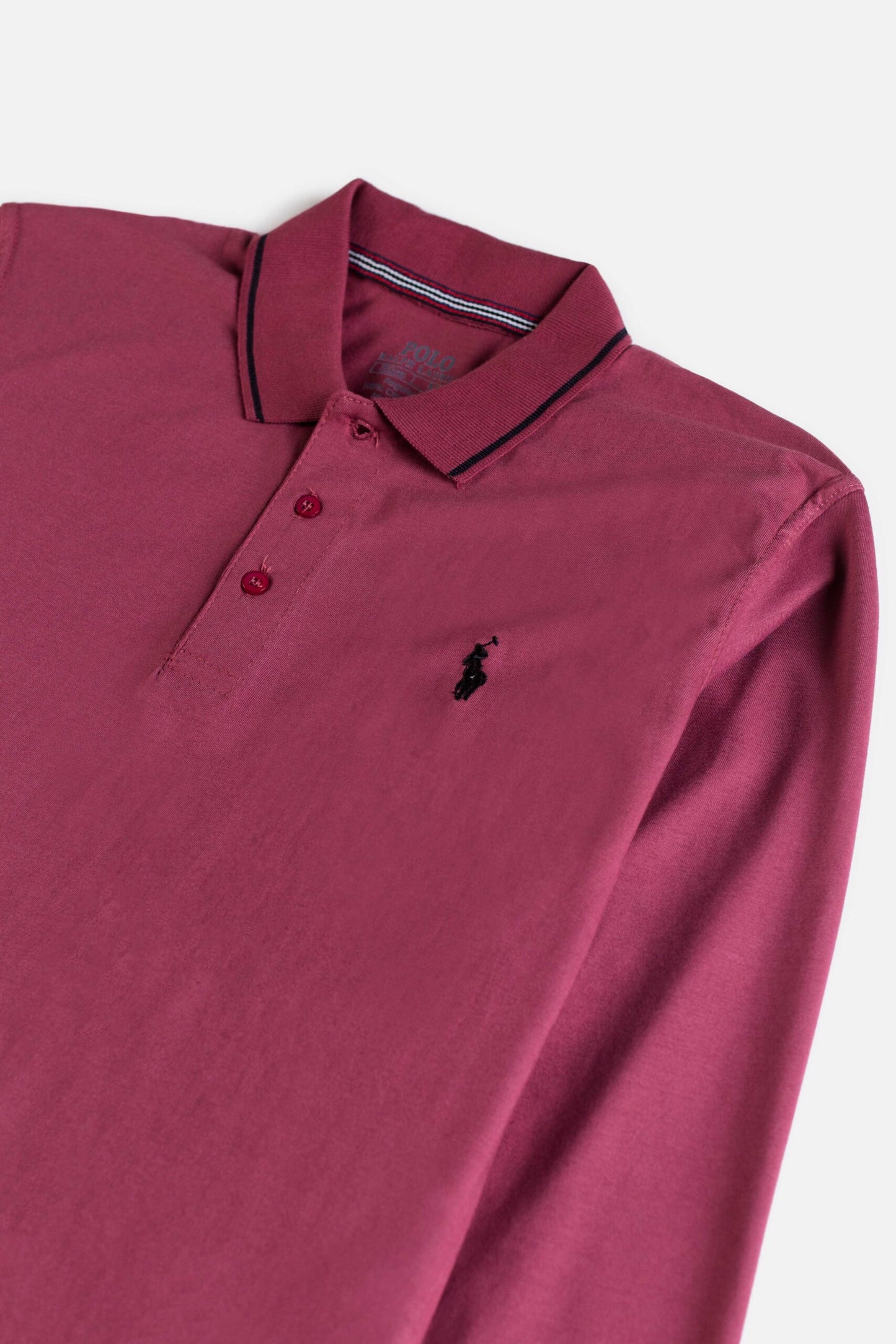 RL Premium Cotton Full Polo – Rouge