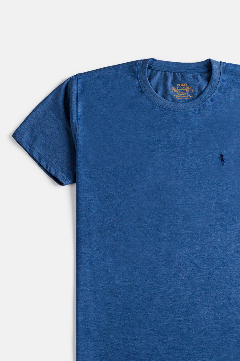 RL Premium Cotton T Shirt – Yale Blue