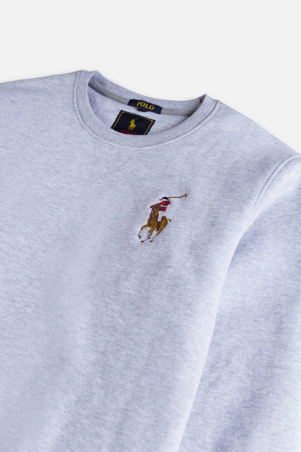 RL Premium Multi Pony Sweatshirt – Grey