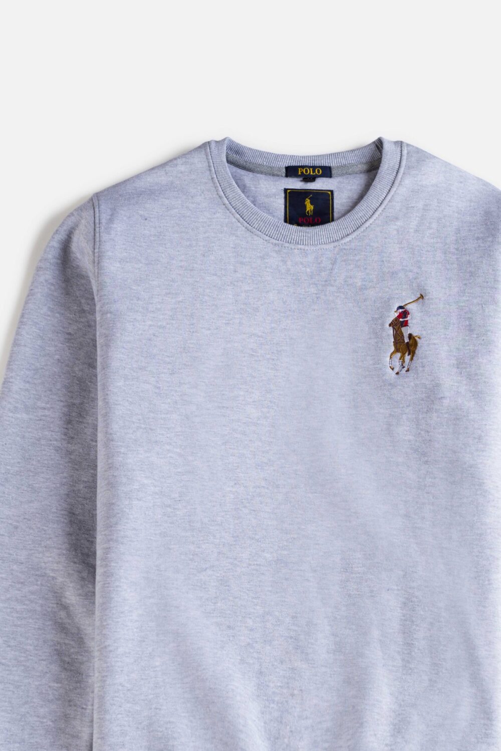 RL Premium Multi Pony Sweatshirt – Grey