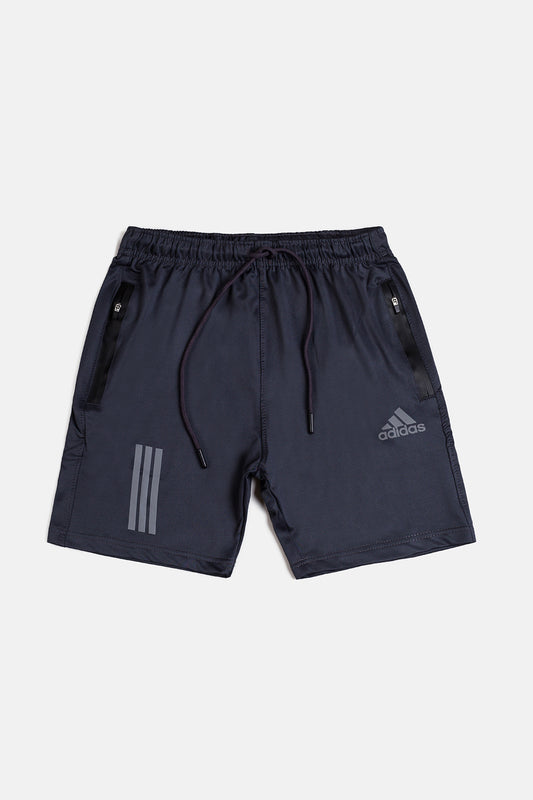 ADDAS Dri Fit Premium 3 Stripes Shorts –  Dark Grey