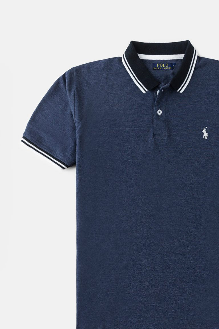 RL Imported Tipping Polo Shirt – Imperial Blue