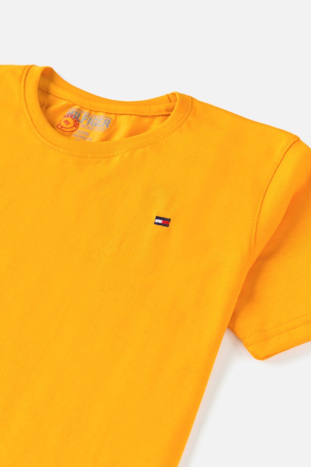 Tommy Premium Cotton T Shirt – Yellow