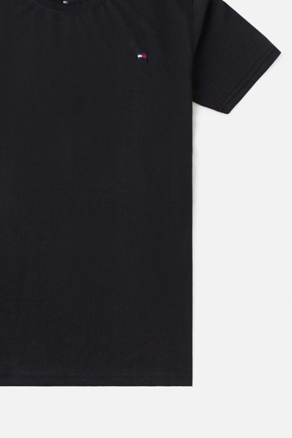 Tommy Premium Cotton T Shirt – Black