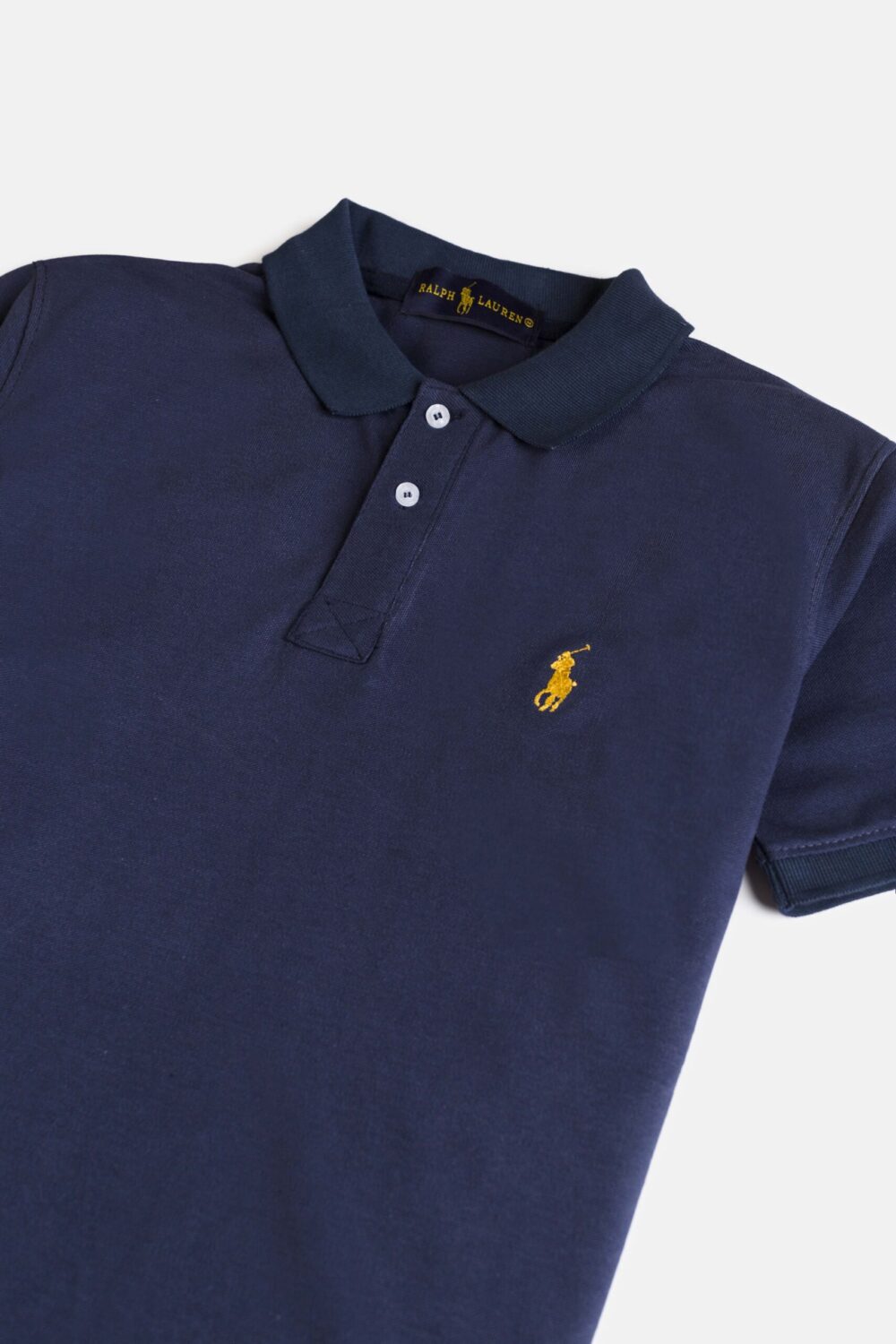 RL Premium Contrast Polo Shirt – Navy Blue