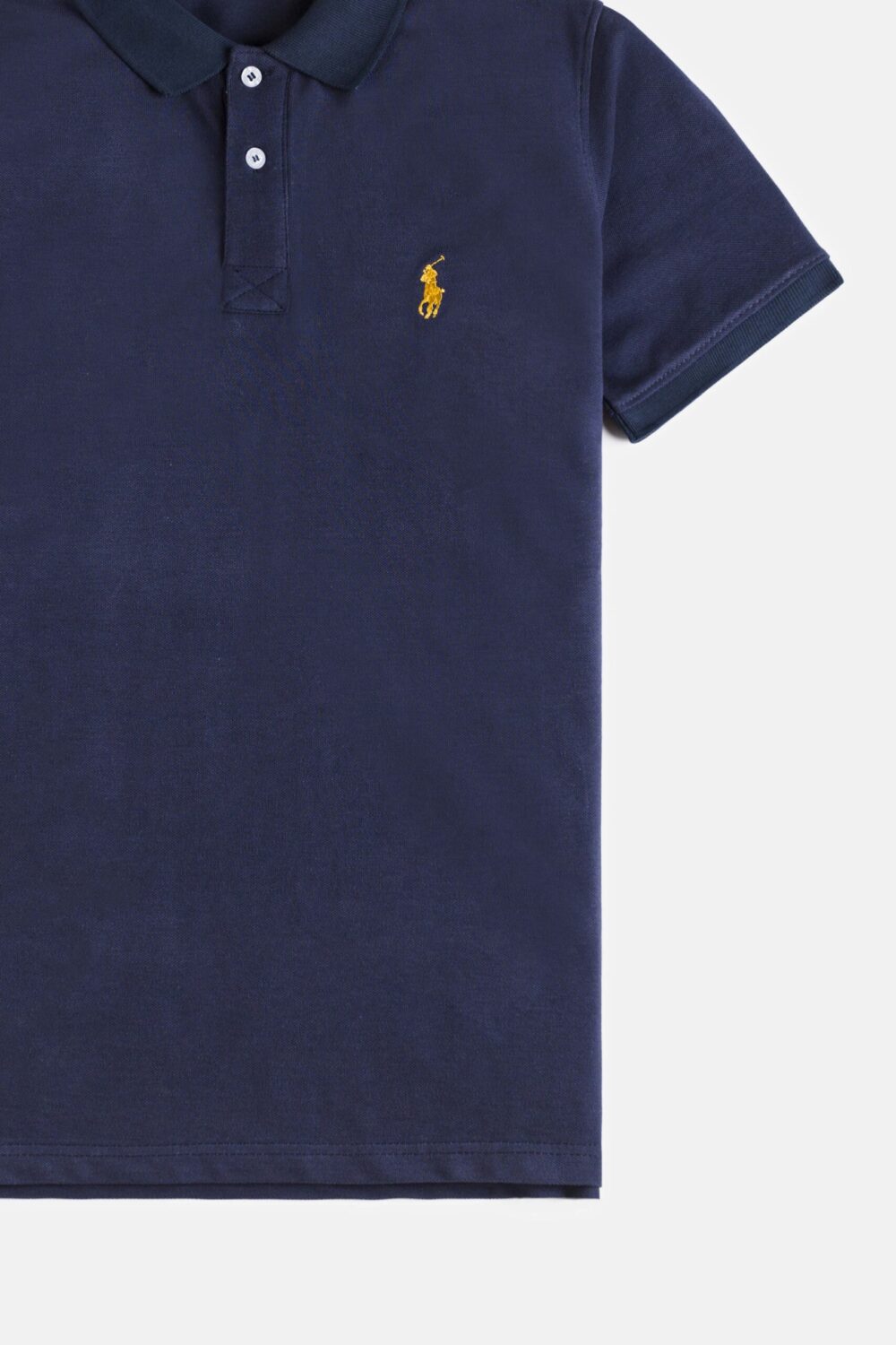 RL Premium Contrast Polo Shirt – Navy Blue