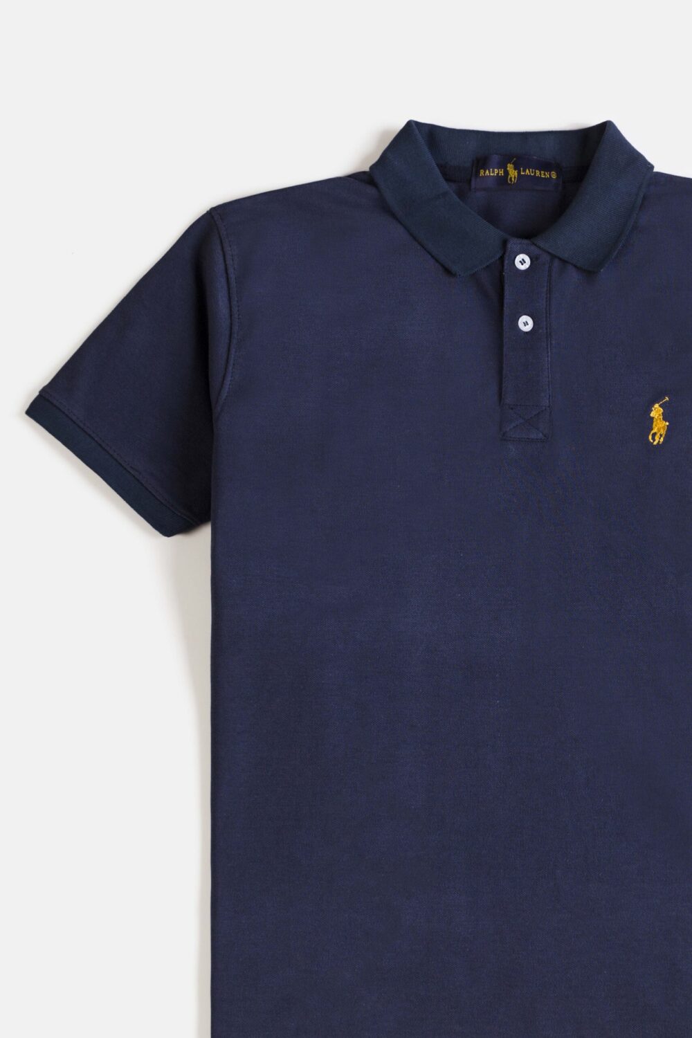 RL Premium Contrast Polo Shirt – Navy Blue