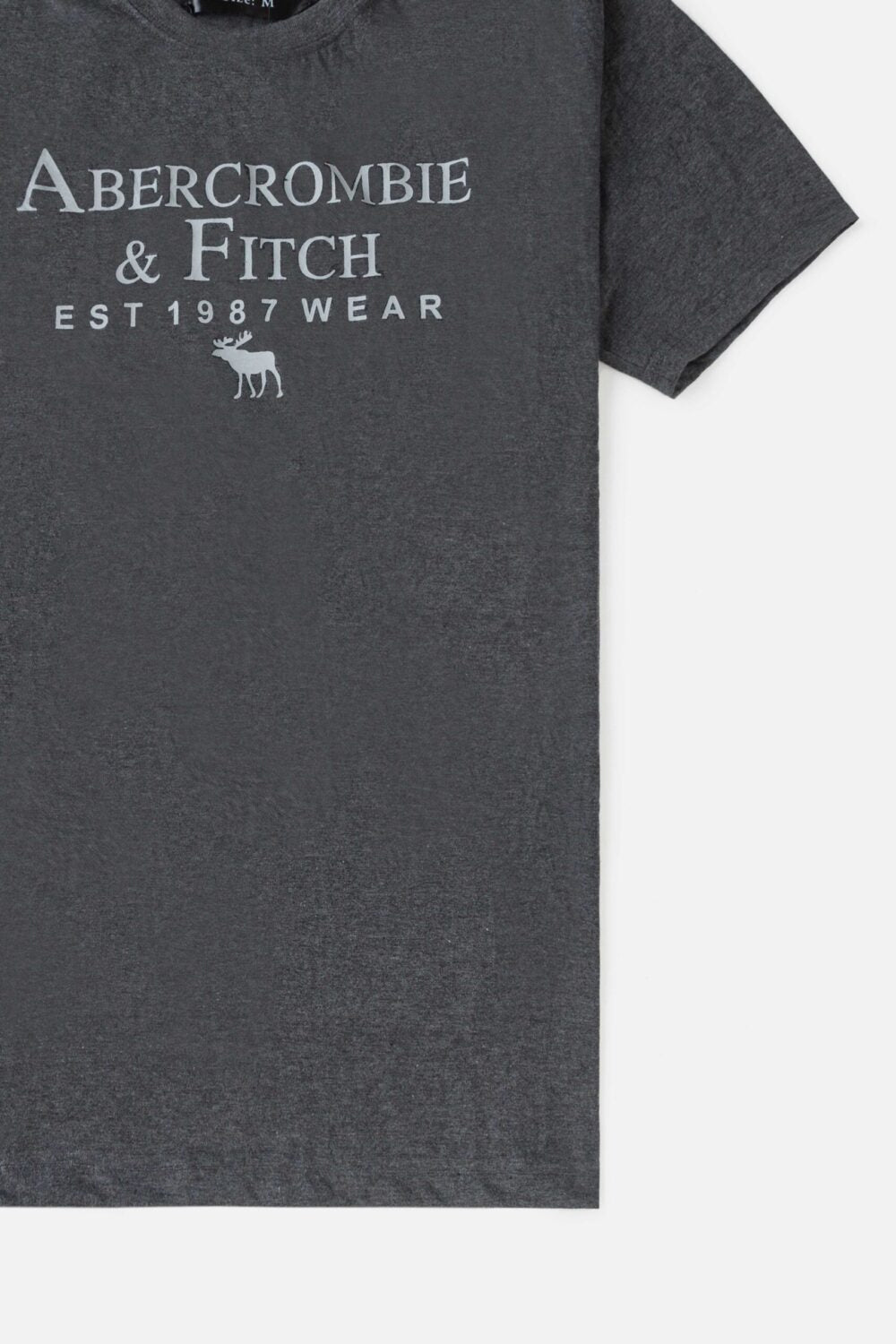 Abercrombie & Fitch Basic T Shirt – Charcoal