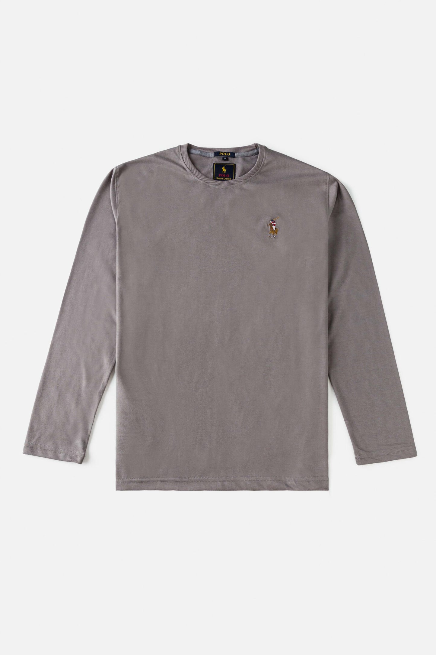 RL Premium Multi Pony Full T Shirt – Yard Grey