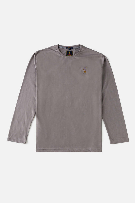 RL Premium Multi Pony Full T Shirt – Yard Grey