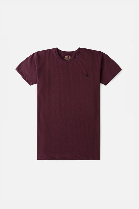 RL Premium Basic T Shirt – Maroon