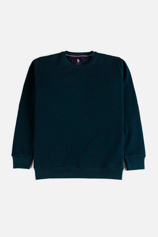 RL Premium Cotton Fleece Sweatshirt – Pine Green