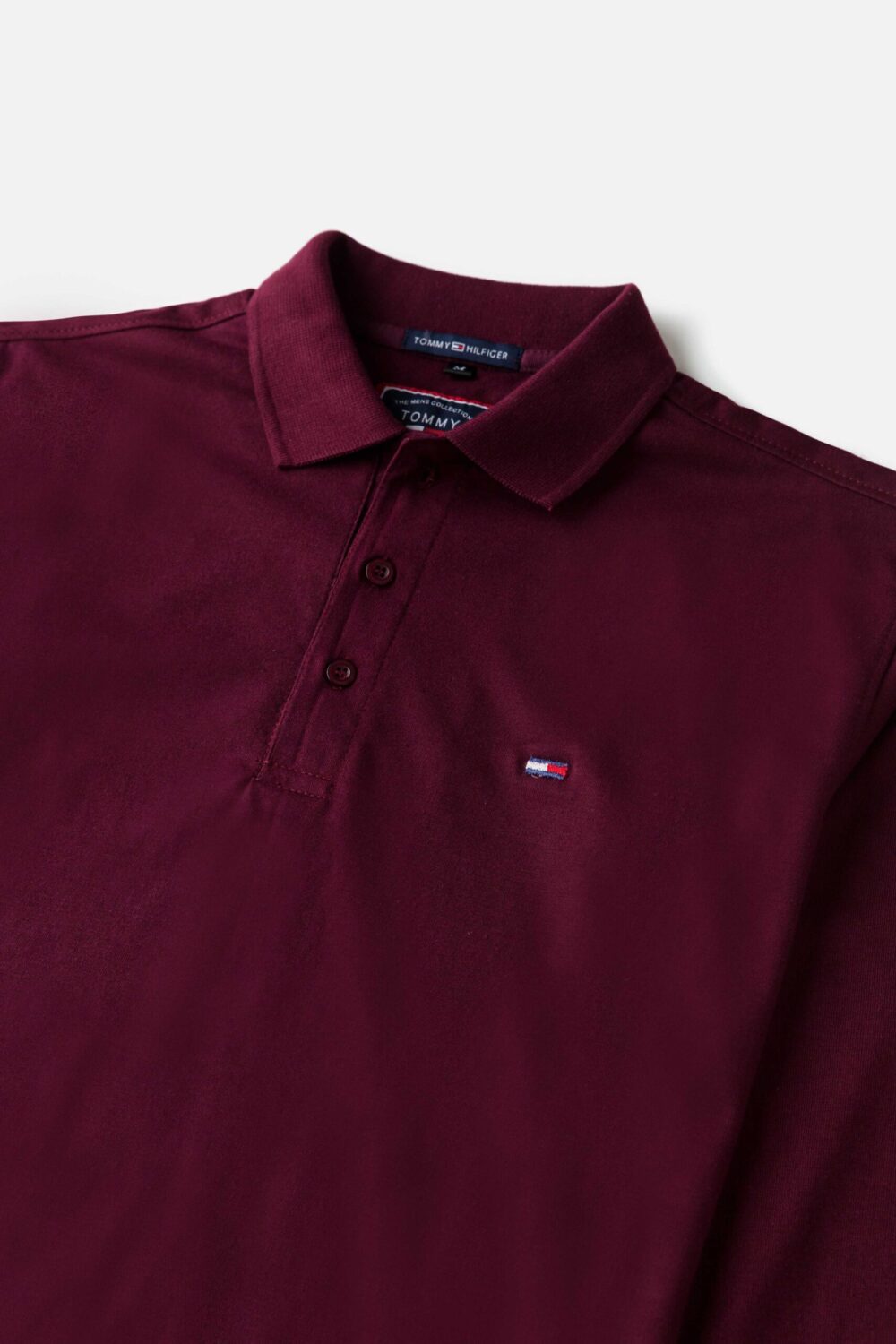 Tommy Premium Full Polo Shirt – Maroon