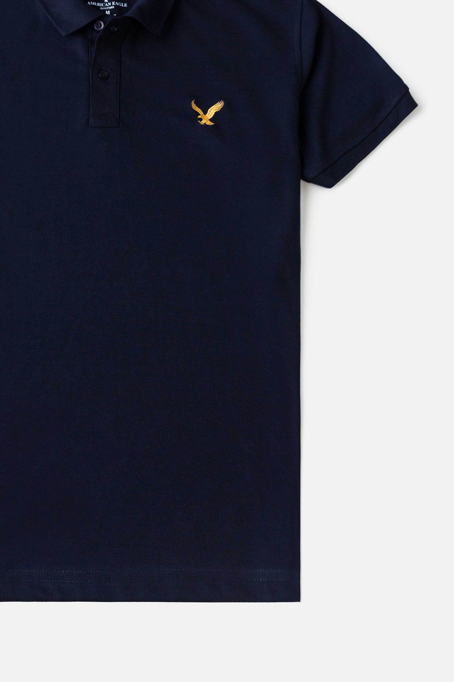 AE Imported Pique Polo shirt – Navy Blue