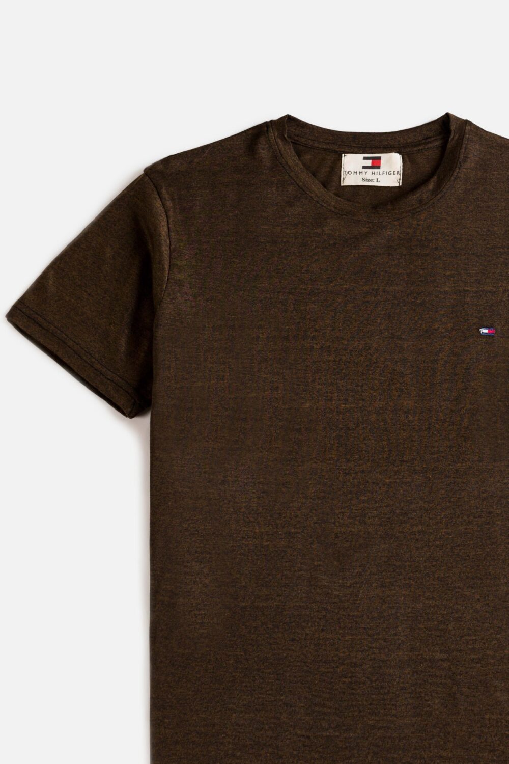 Tommy PC Chain Yarn T Shirt – Dark Brown