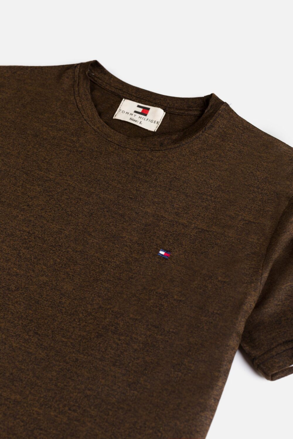 Tommy PC Chain Yarn T Shirt – Dark Brown