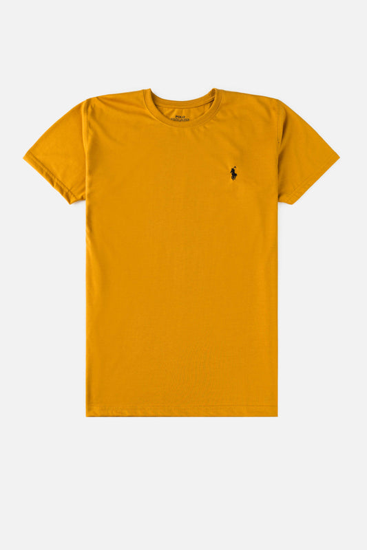 RL Premium Cotton T Shirt – Camel