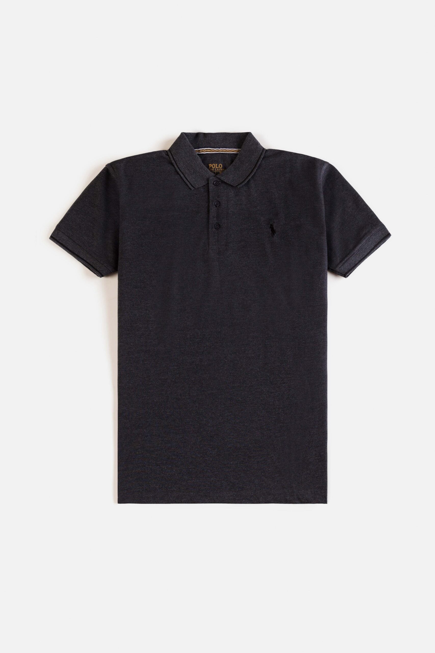 RL Premium Tipping Polo Shirt – Charcoal – Smart Living