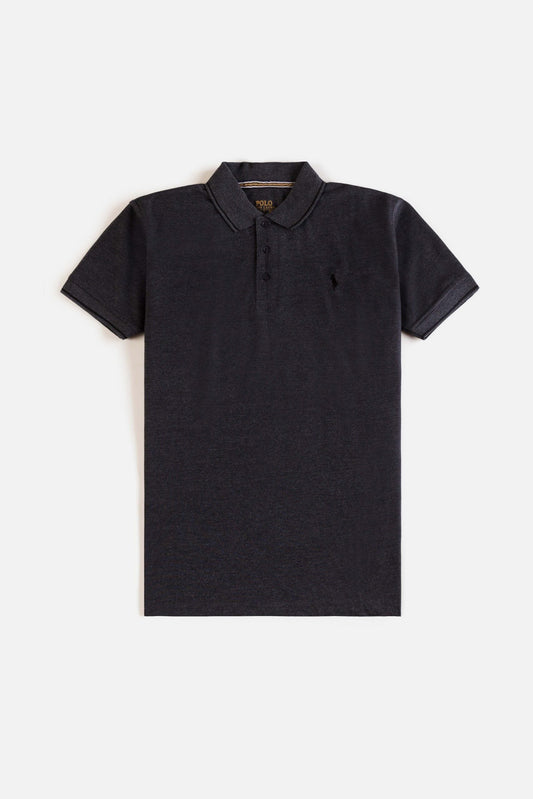 RL Premium Tipping Polo Shirt – Charcoal