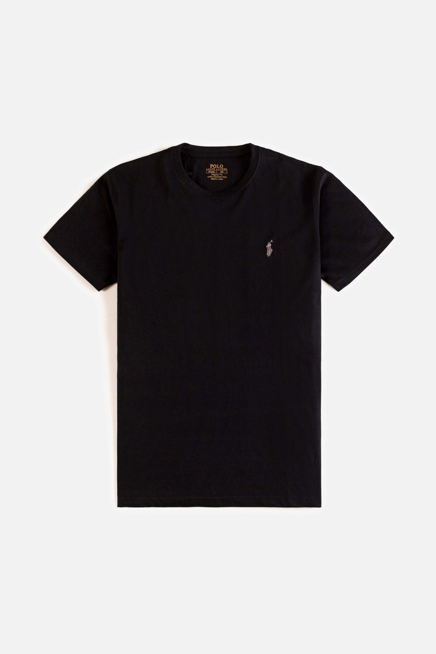 RL Premium Cotton T Shirt – Black