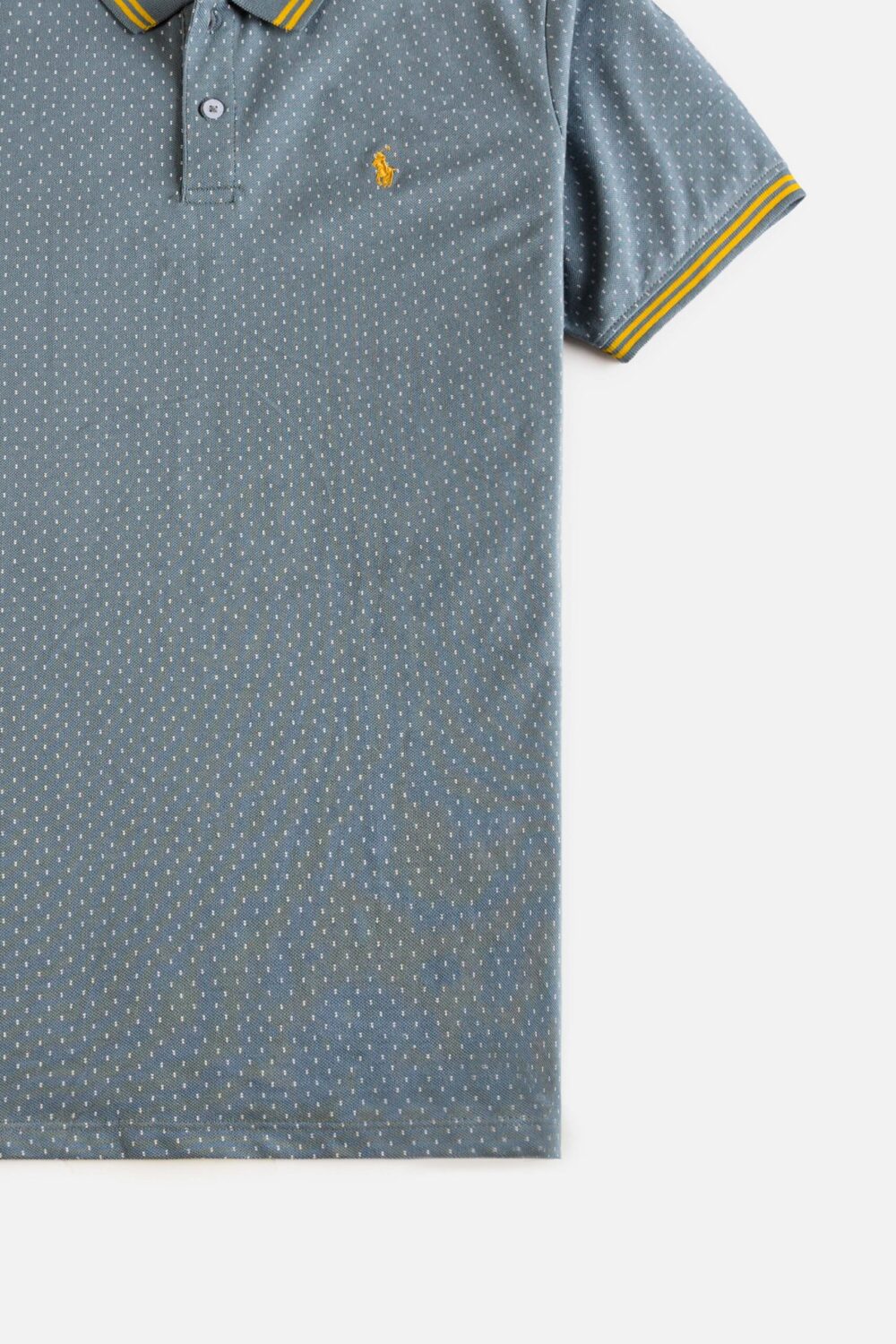 RL Premium Tipping Dotted Polo Shirt – Seal