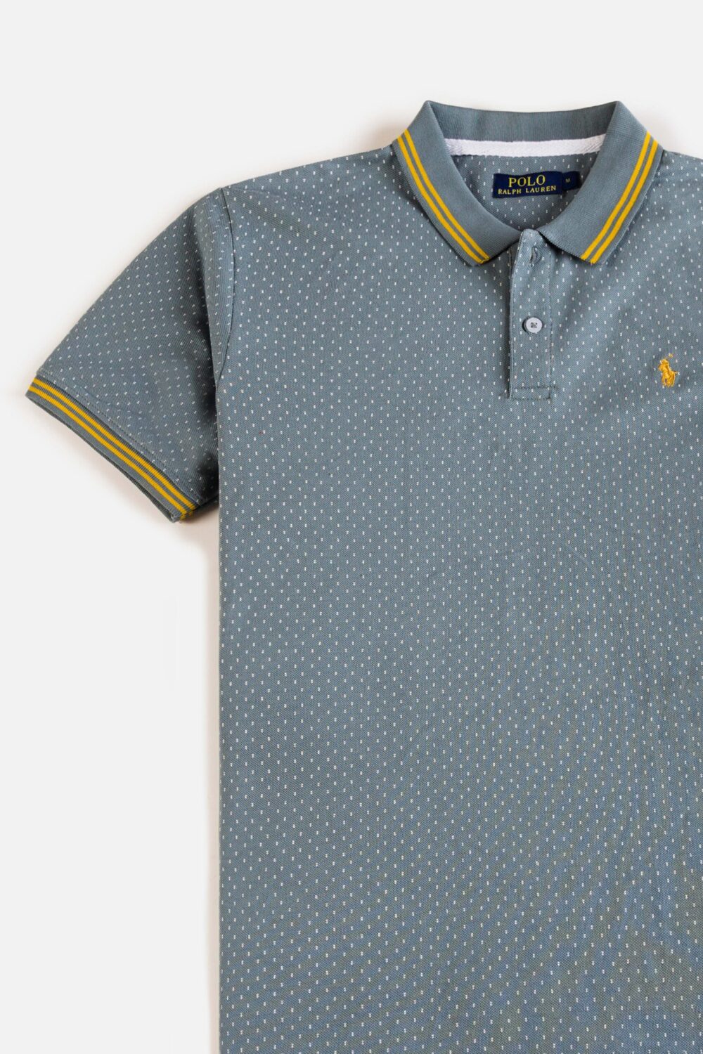 RL Premium Tipping Dotted Polo Shirt – Seal