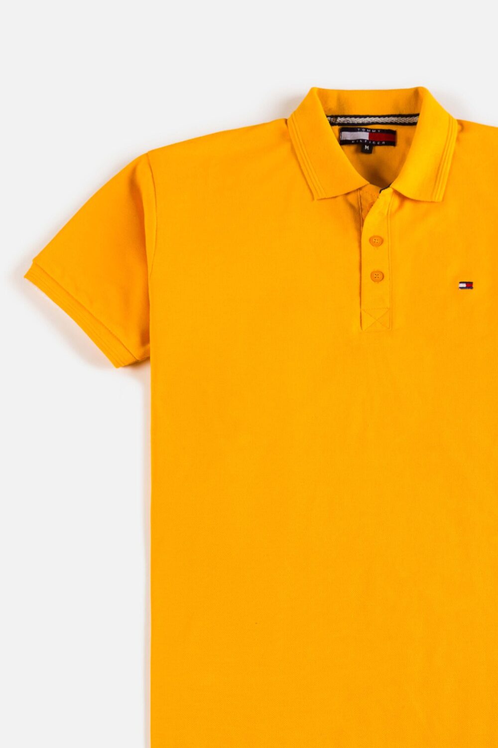 Tommy Premium Pique Polo shirt – Aureolin