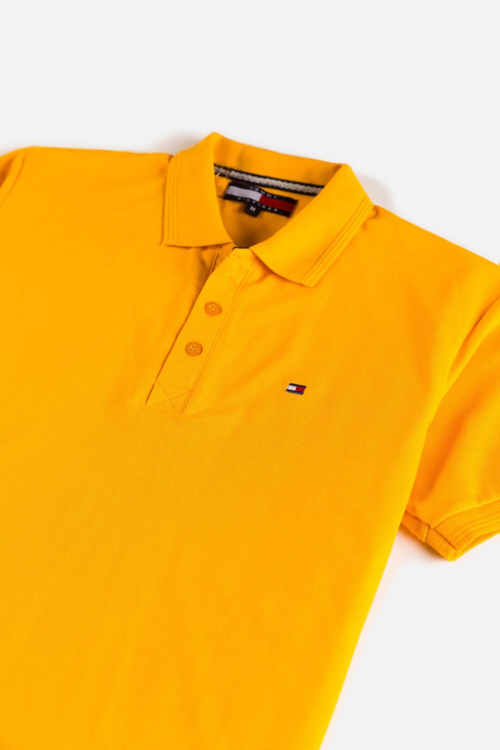 Tommy Premium Pique Polo shirt – Aureolin