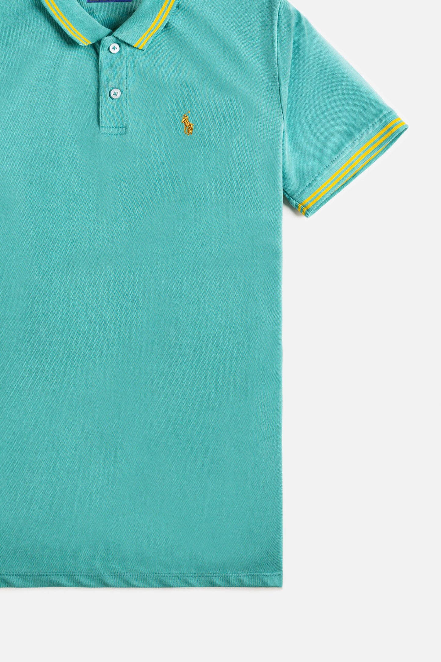 RL Premium Tipping Polo Shirt – Turquoise