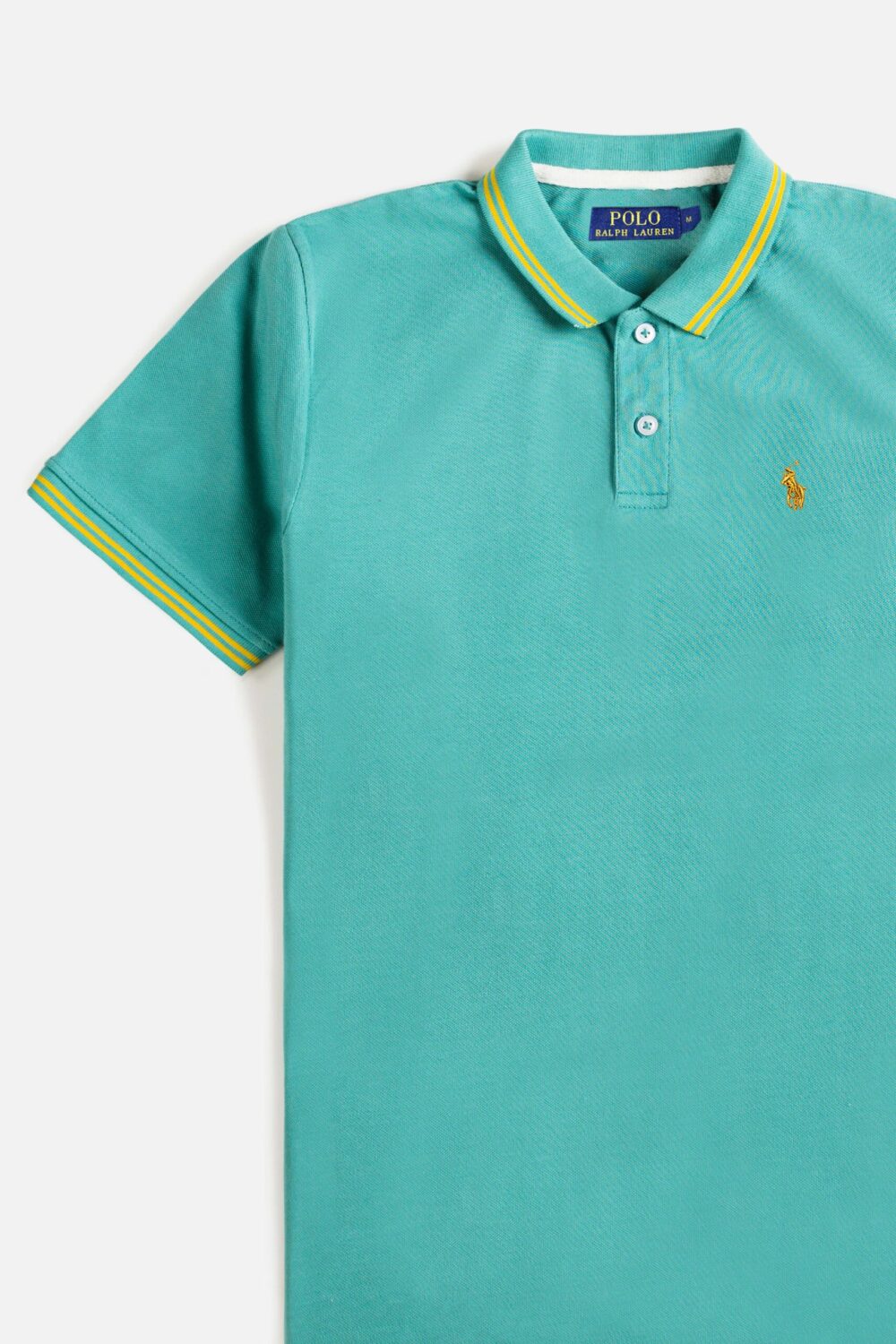 RL Premium Tipping Polo Shirt – Turquoise