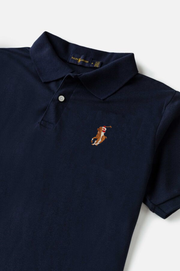 RL Premium Multi Pony Polo Shirt – Navy Blue