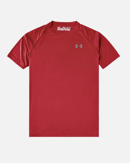 UA Imported Dri-FiT T Shirt – Maroon