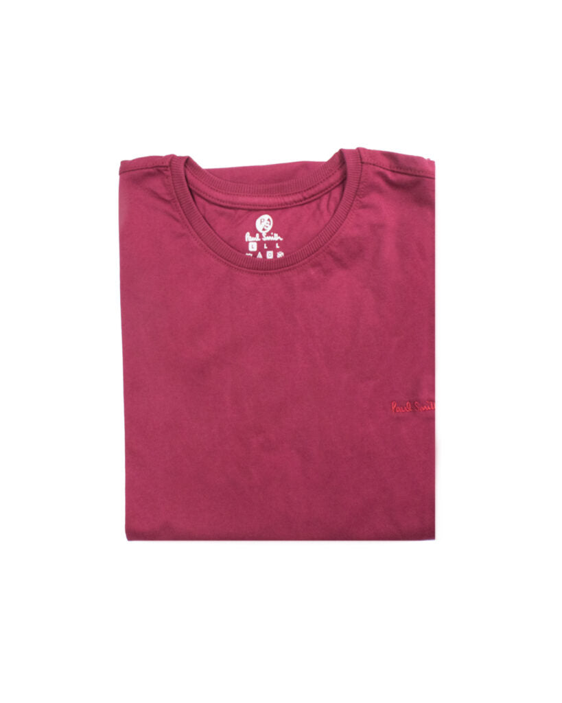 Paul Smith Original T Shirt – Maroon