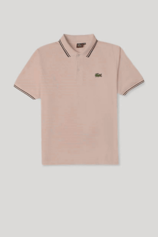 Lacoste Premium Imported Polo Shirt – Beige