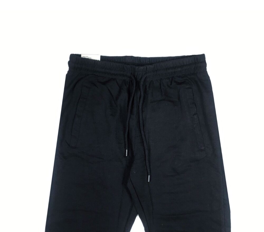 ZR Basic Cotton Trouser – Black