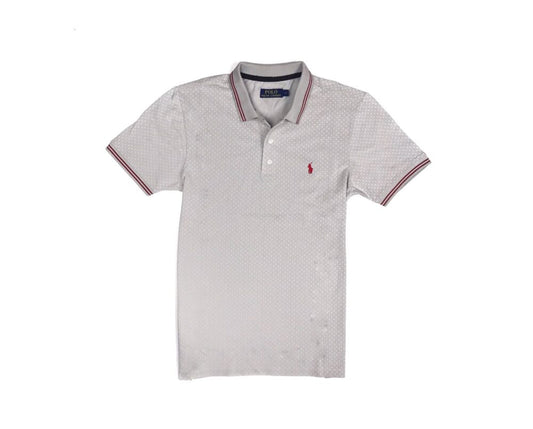 RL Pique Dotted Polo Shirt – Thunder