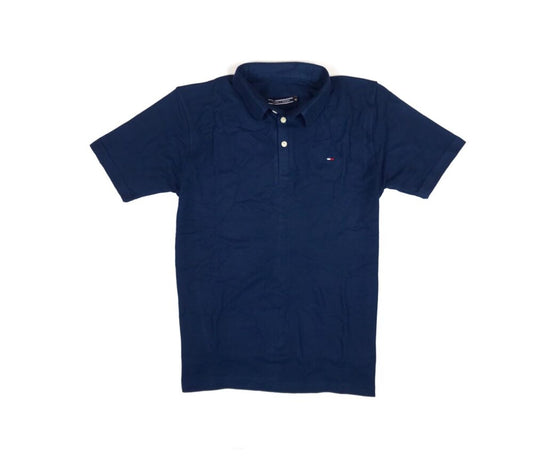 Tommy Self Collar Pique Polo shirt – Yale Blue