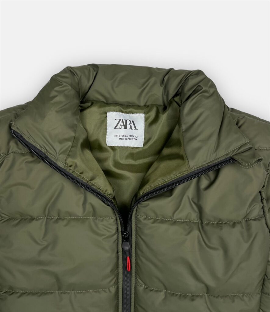 ZR Premium Puffer Jacket – Olive Green