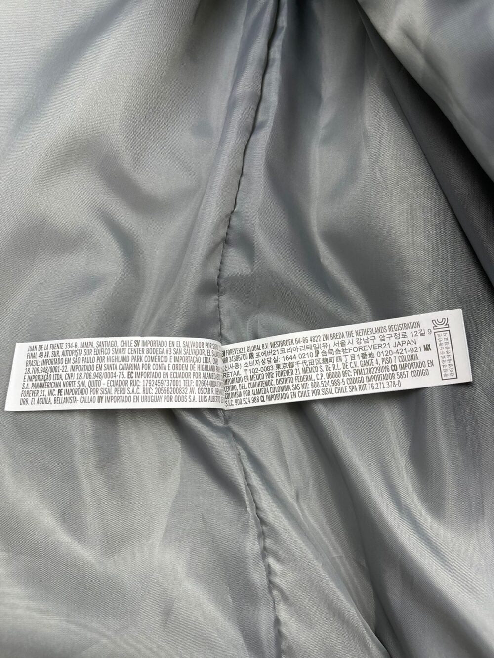 ZR Premium Puffer Jacket – Steel Grey