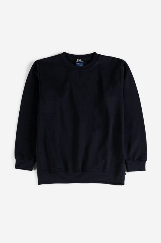 P&B Premium Fleece Sweatshirt – Black
