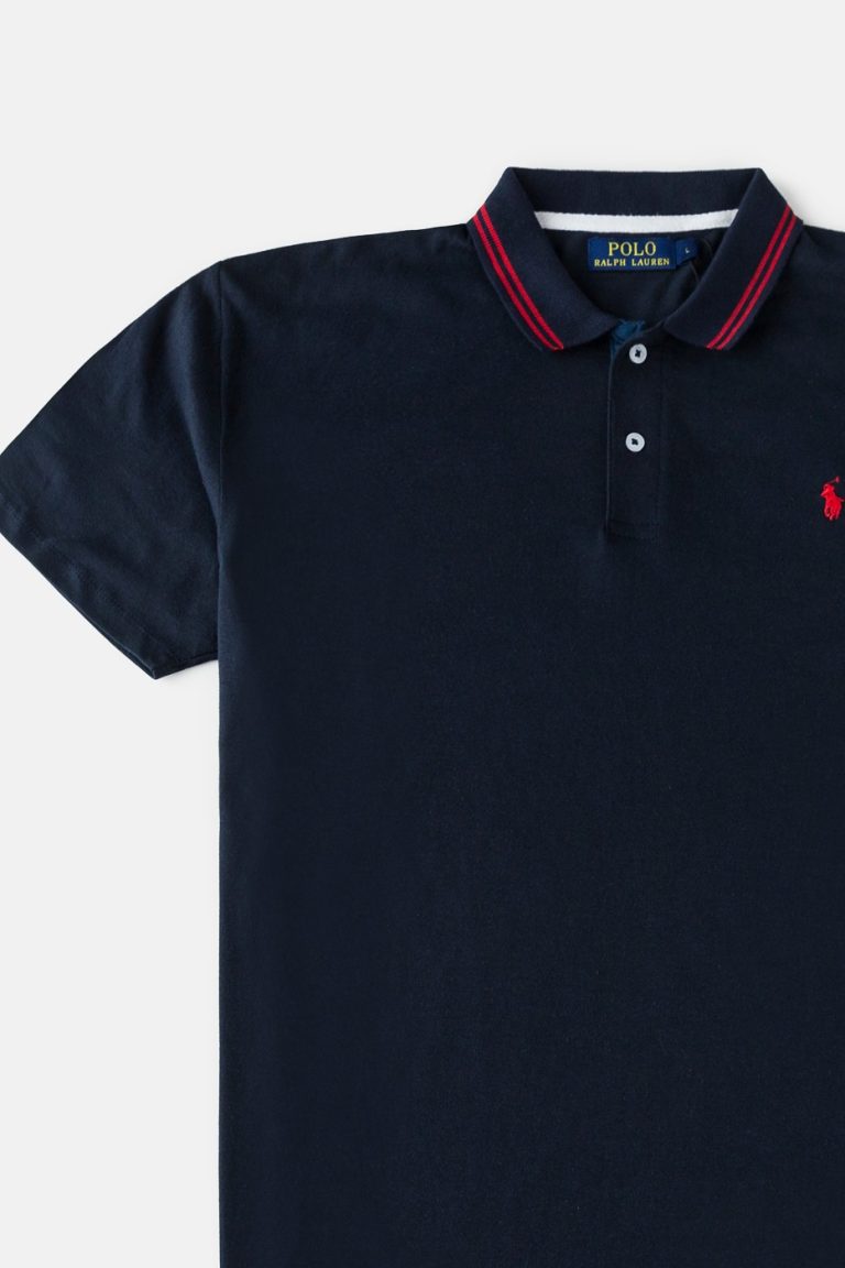 RL Imported Tipping Pique Polo Shirt – Royal Blue