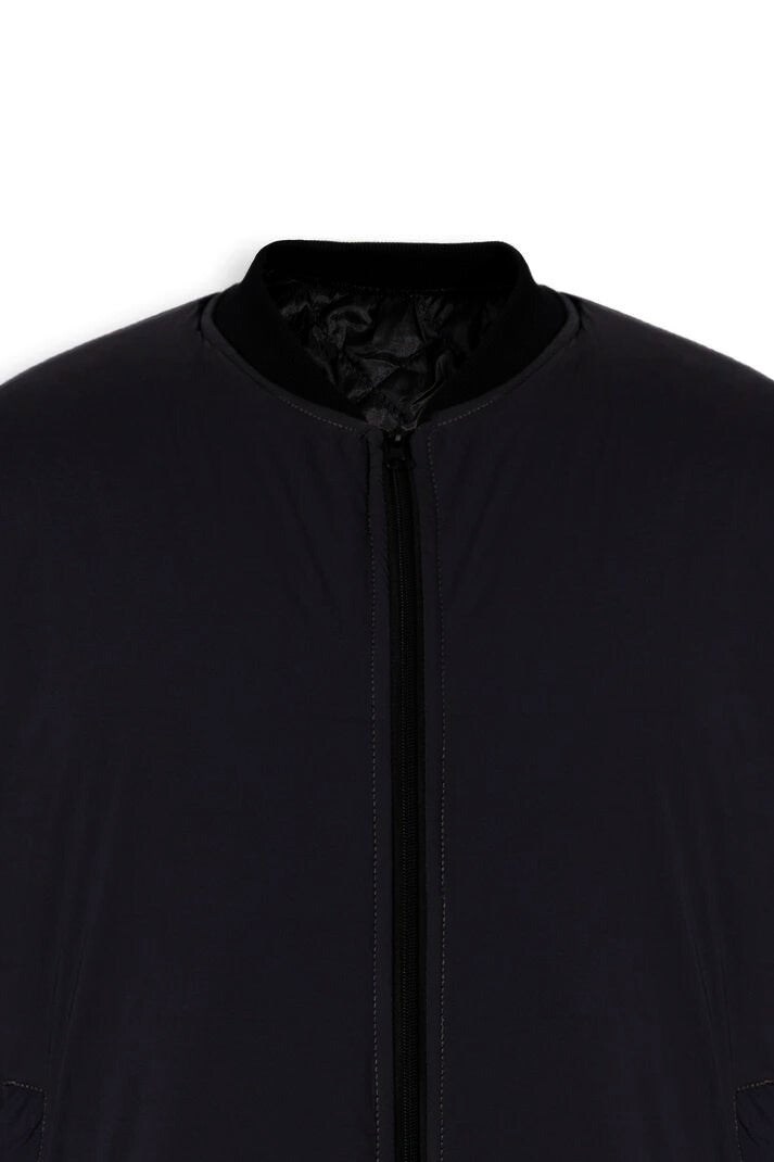 ZR Premium Quilted Bomber Jacket - Black