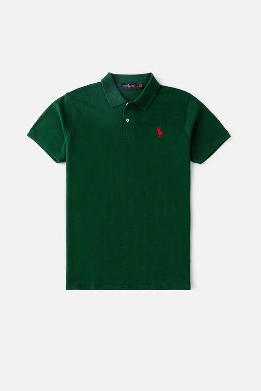 RL Premium Red Pony Polo Shirt – Green