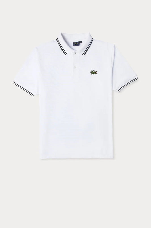 LCS Premium Imported Polo Shirt - White